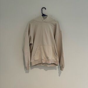 Cotton On Boxy Cream Hoodie Size Small Like New